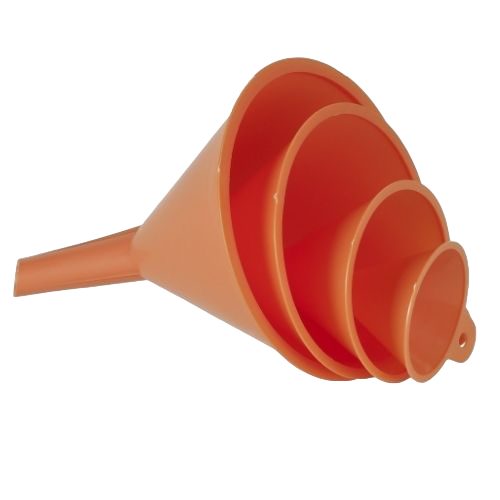 Funnel sets, polyethylene