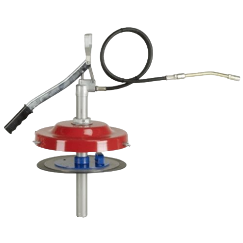 Manually operated high pressure grease pumps
