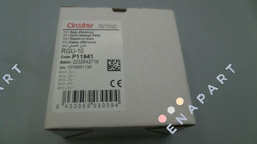 RGU - 10 (P11941) Kaçak akım - değerlendirme röleleri