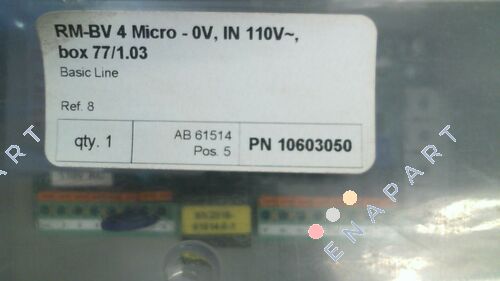10603050 (RM-BV4) Filtre Kontrolü