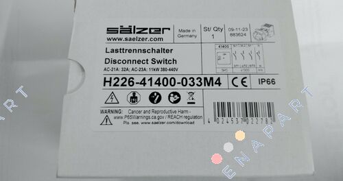 H226-41400-033M4 yük ayırma anahtarı