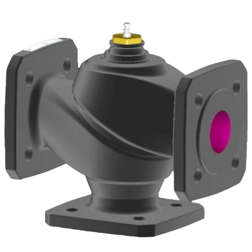 2-Way Flanged Valve, PN16/10 -VUE