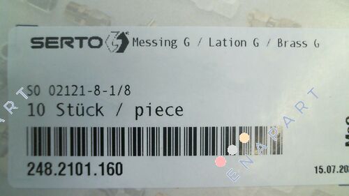 P/N: 248.2101.160 Type: S002121-8-1/8 