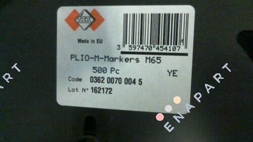P/N:  036200700045, Type: M-65 5 Plio-M-İşaretleyiciler