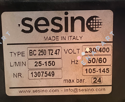 BC 250  T2-47 Isı eşanjörü