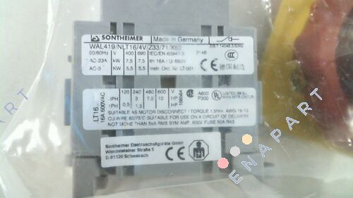 WAL419/NLT16/4V/Z33/71/X83 selektör