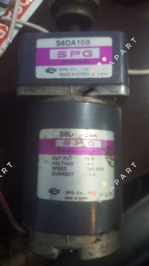 SPG S6DA15-24A + S6DA10B motor+şanzıman