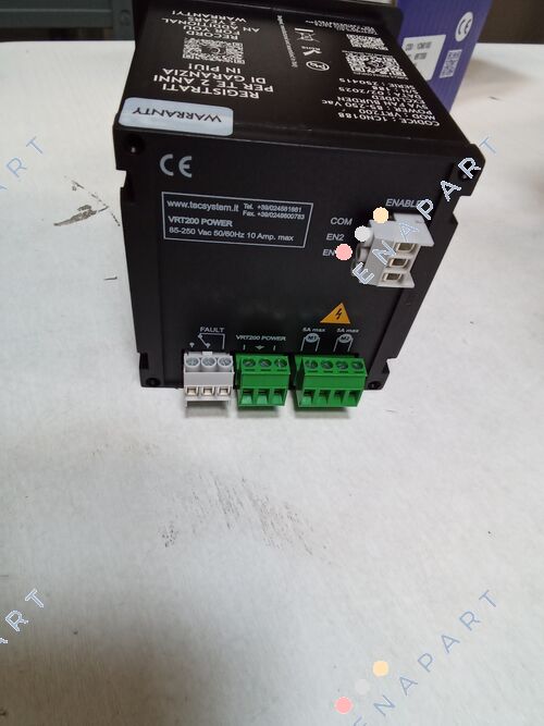 PN: 1CN0188 Type: VRT200 MERKEZ. FAN KORUMA KONTROL ÜNİTESİ ED17