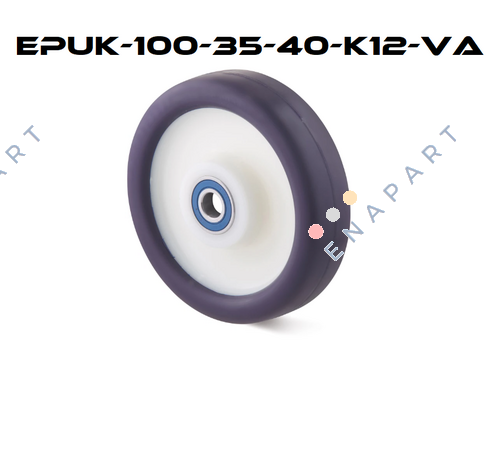 EPUK-100-35-40-K12  RAD Elastik-Poliüretan, yaklaşık 78° Shore A (EPUK-100-35-40-K12-VA)