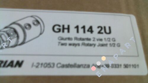 GH 114 2U İki kanallı döner geçiş