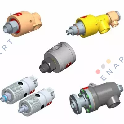 GR 20-100 RH SU, HAVA, YAĞ, VAKUM İÇİN DÖNER BAĞLANTILAR