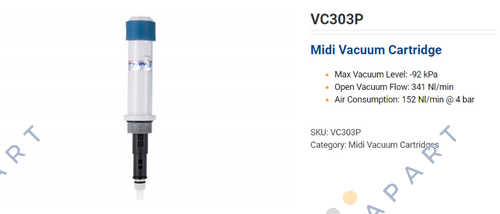 VC303P Midi Kartuş
