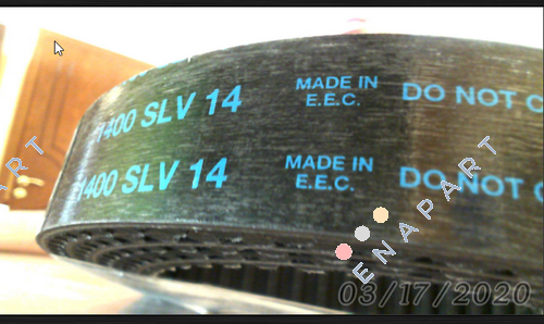 1400 SLV14 40 Timing belt (40mm) Triger kayışı